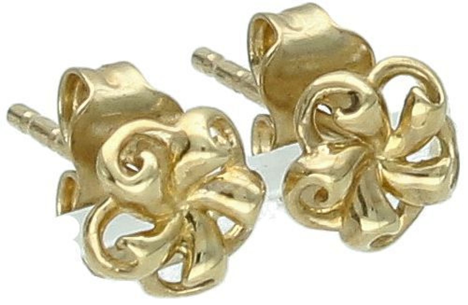 Kolczyki złote kwiatki pr 333, KL 5175 333 Podkreśl swój styl i kobiecość dzięki złotym kolczykom w kształcie kwiatków. Wykonane z wysokiej jakości złota próby 333, te subtelne i eleganckie 1.jpg